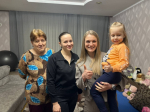 Наталья Романиченко исполнила мечту четырёхлетней Настеньки из города Васильевка, в рамках Всероссийской акции «Ёлка желаний».